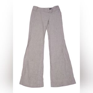 LOFT Marisa Trouser Flare Light Gray Size 00 Womens